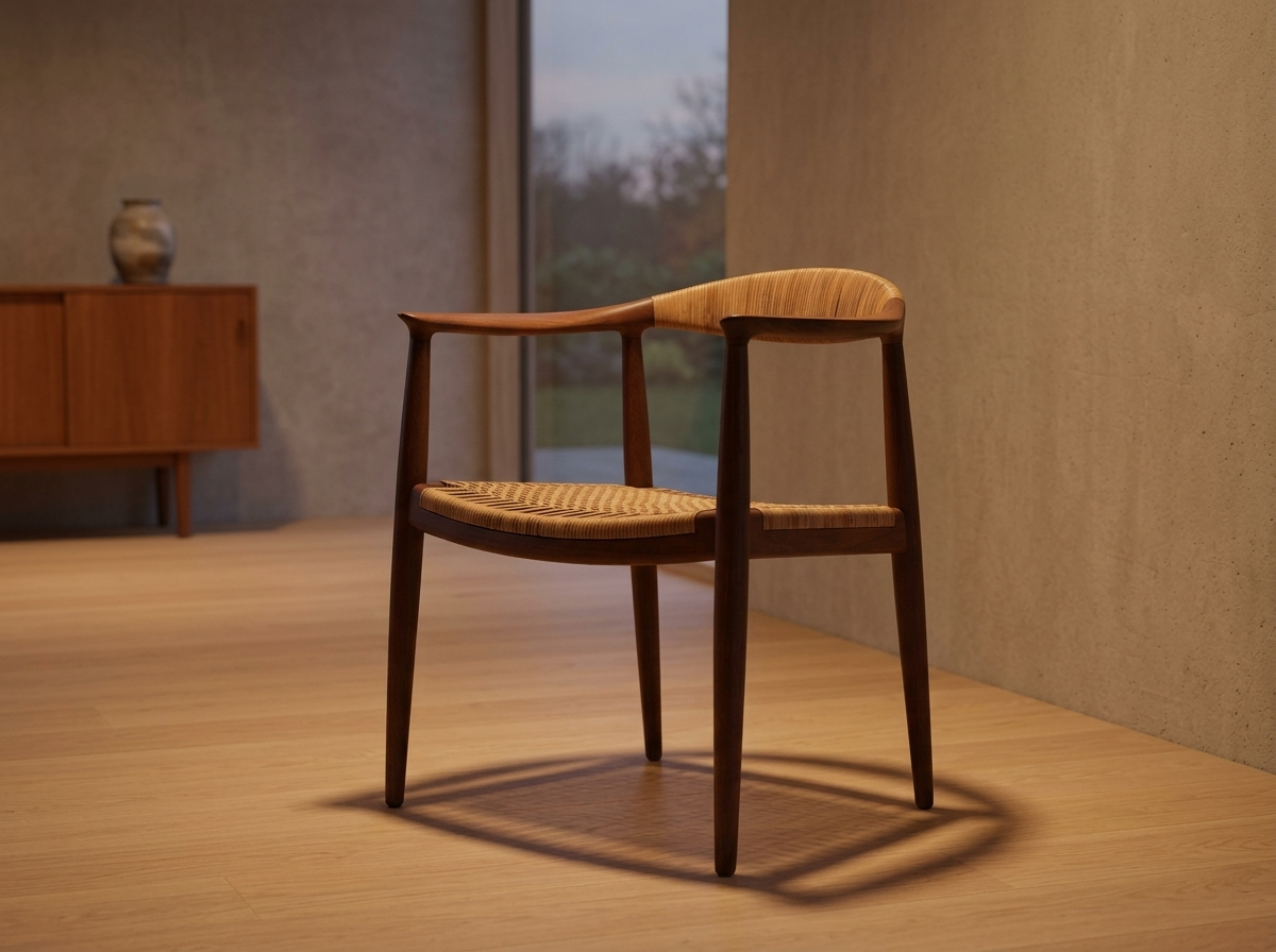 The Chair highlighting form and materials