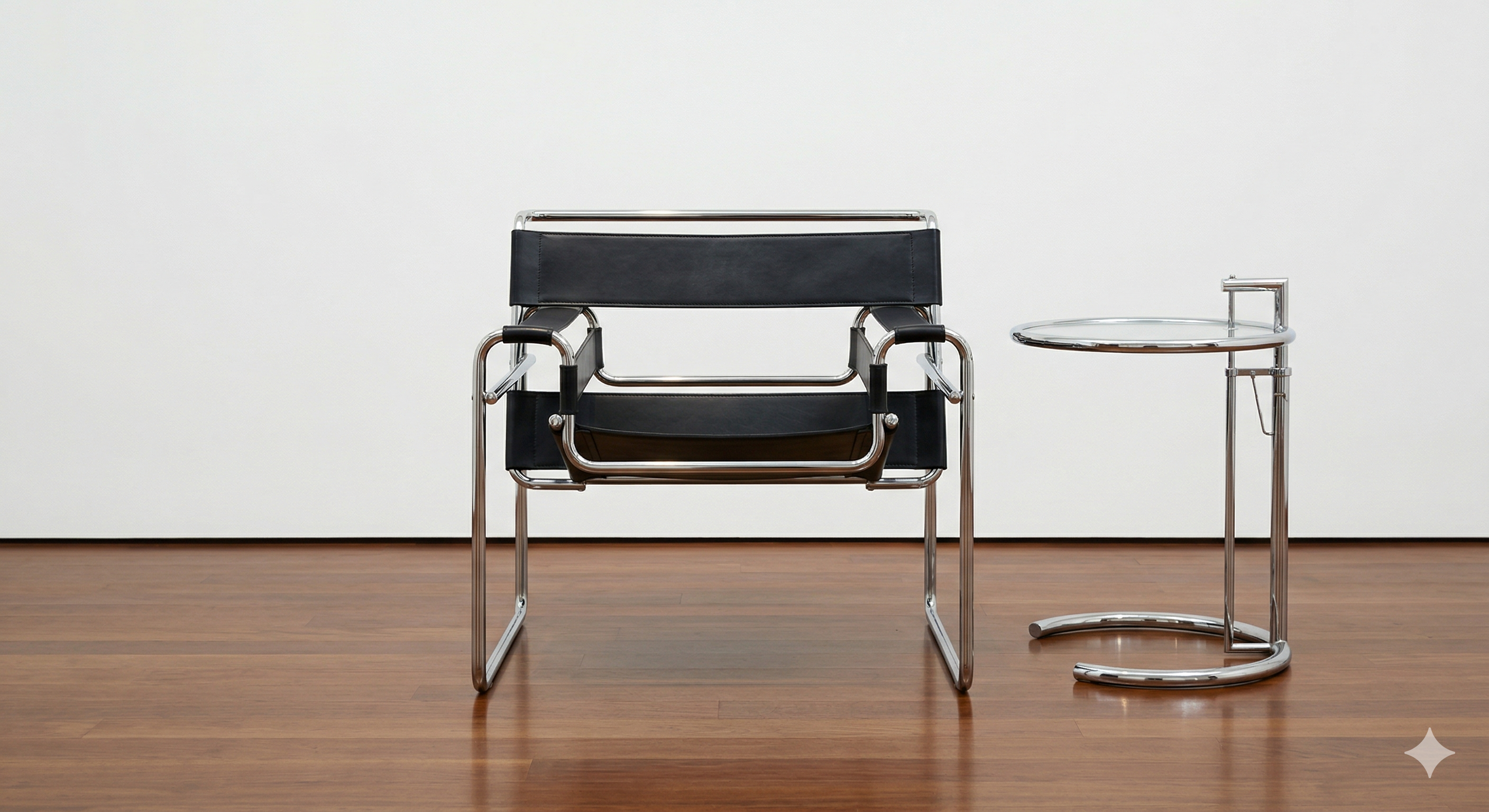 The iconic silhouette that defines Bauhaus modernism